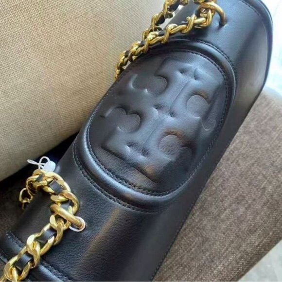 TORY BURCH FLEMING Shoulder Bag Black - Picture 4 of 7